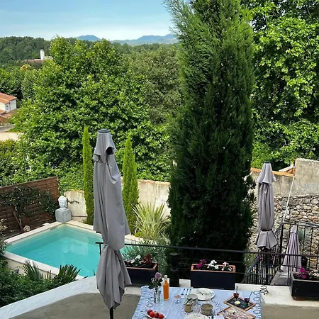Сasa de vacaciones Magnifique Mas Avec Piscine Proche D Anduze