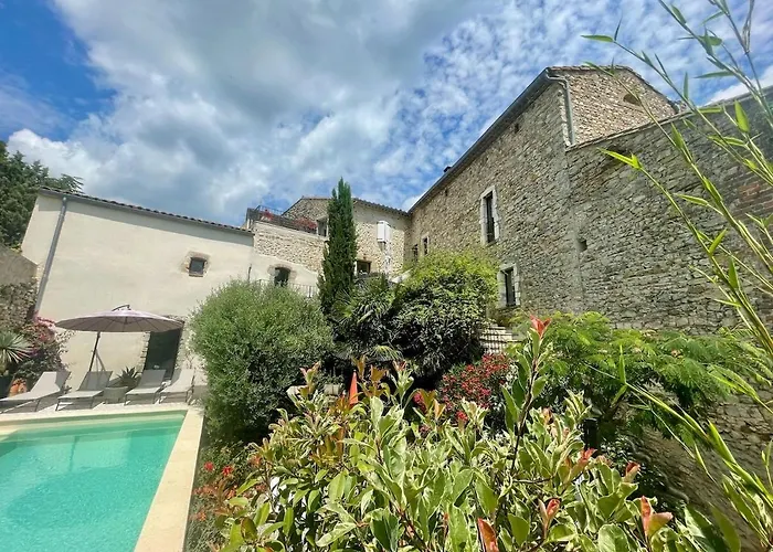 Magnifique Mas Avec Piscine Proche D Anduze Semesterbostad